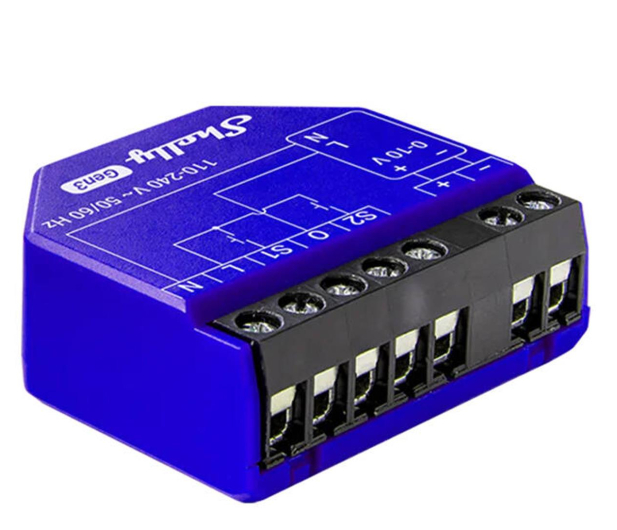 Shelly Sterownik Oświetlenia Dimmer 0/1-10V PM Gen3 - 1305773 - zdjęcie